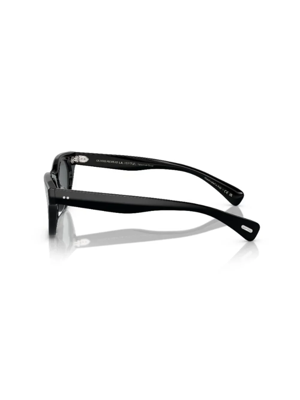 New Oliver Peoples Women's Sunglasses Black Butterfly Blue Lens Acetate Frame
